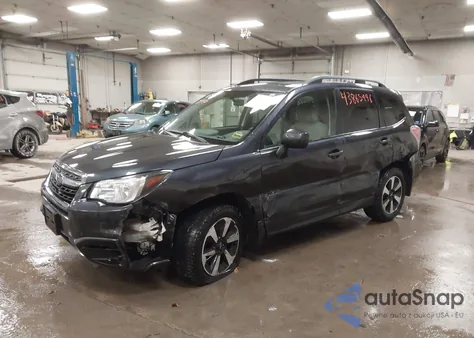 2017 Subaru Forester 2.5I Premium z USA, uszkodzony, nr VIN JF2SJAEC5HH529053